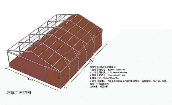 臨時(shí)篷房租賃